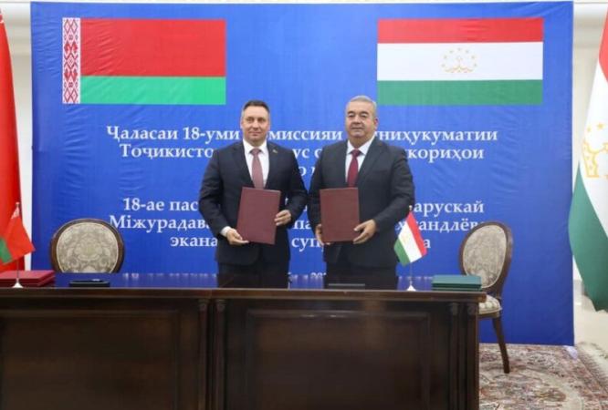 Беларусь и Таджикистан подписали контракты на сумму более $16 млн