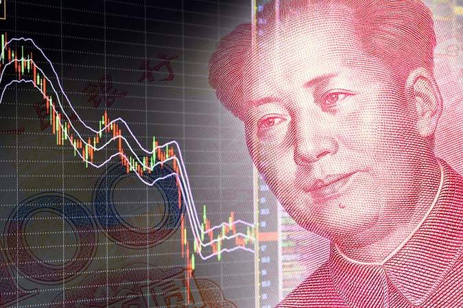 Общая долговая нагрузка Китая превысила 300% ВВП