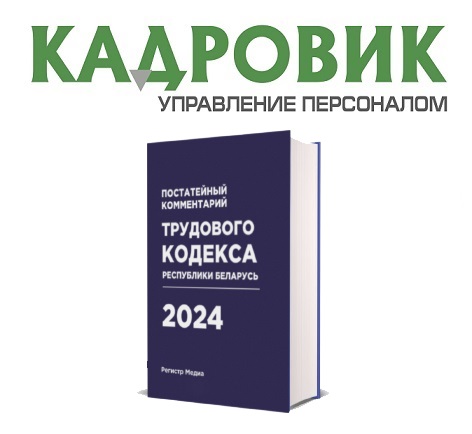 Подписка на печатный журнал «Кадровик. Управление персоналом» + книга «Постатейный комментарий Трудового кодекса Республики Беларусь»