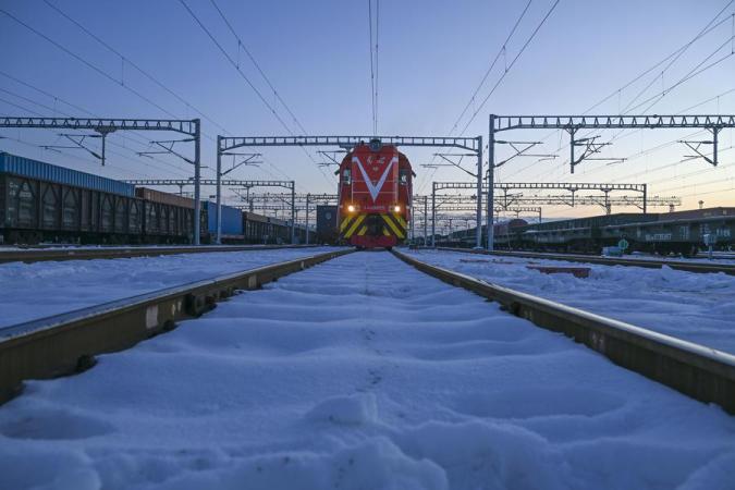 С начала 2025 года через ж/д КПП Хоргос прошло более 8 000 поездов Китай-Европа/Центральная Азия